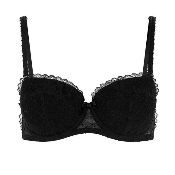 NWT AGENT PROVOCATEUR STRAPLESS LACE BRA 34B - Picture 1 of 13